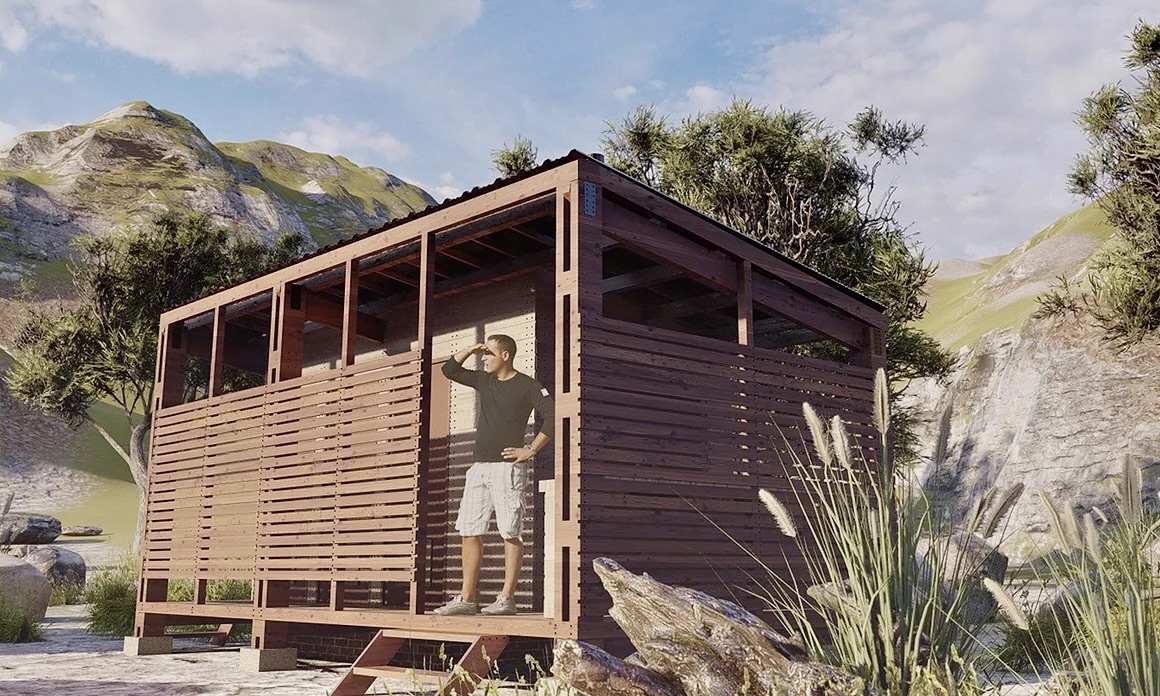 BAÑO SECO DE MADERA para tu espacio natural